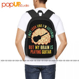 Acoustic Guitar Music Backpack Gym Art Print