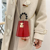 Acrylic Box Mini Crossbody Bag Chain Shoulder Bag