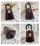 Acrylic Box Mini Crossbody Bag Chain Shoulder Bag