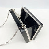 Acrylic Clutch Bag Women Shoulder Chain Messenger Party Evening Handbag