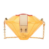 Acrylic Diamond Women's Clutch Bag Chain Shoulder Evening Bag