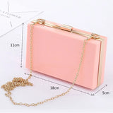 Pink Acrylic Handbag Clutch for Women