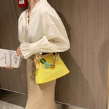 Acrylic Crossbody Bag Women Transparent Clutches Female Handbag Clear PVC
