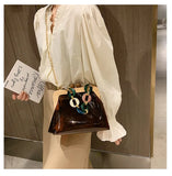 Acrylic Crossbody Bag Women Transparent Clutches Female Handbag Clear PVC