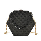 Acrylic Mermaid Colour Box Tote Bag Summer PVC Women's Handbag