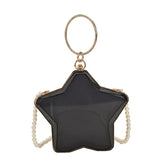 Acrylic Star Shape Diamond Party Clutch Wedding Bag