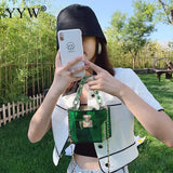 Acrylic Transparent Box Creativ Chain Messenger Jelly Bag