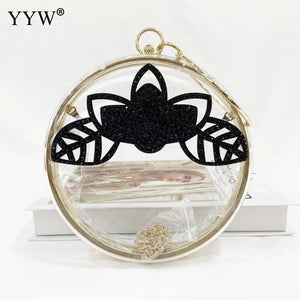 Acrylic Women Bags Diamonds Handbag Clutches And Purse Banquet Bag