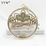 Acrylic Women Bags Diamonds Handbag Clutches And Purse Banquet Bag