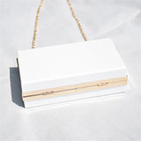 Acrylic Women Handbags Wallet Paris Party Toiletry Wedding Clutch Evening Bag