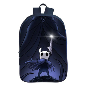 Hollow Knight Backpack Teens Knapsack Boy Girl School Bags Cartoons Cosplay Book