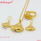 Bag Shape PNG Necklaces Pendant Earrings Ring set Papua Guinea Jewelry sets N090