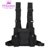 Adjustable Vest Hip Hop Streetwear Unisex Pockets Waist Pack