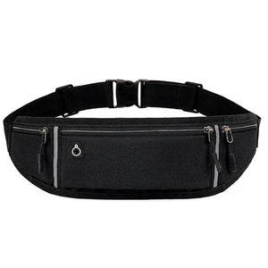 Adjustable Running Pouch Runners Belt Elastic Slim Phone Holder Fanny Pack