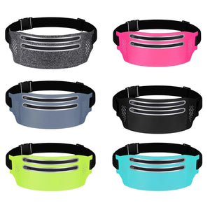 Adjustable Running Pouch Waist Bag Elastic Phone Holder Fanny Pack