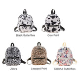 Adjustable Strap Mini Backpack Butterflies Wear Resistant Gift