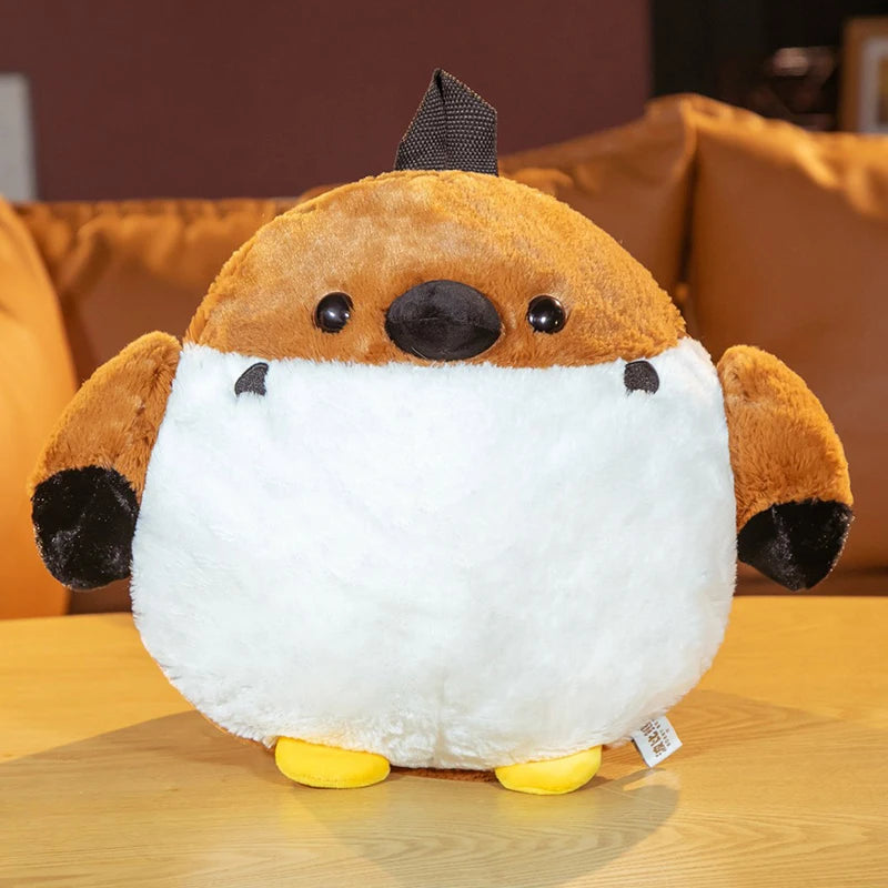Fat Bird Plush Bag Cartoon Shoulders Bag Soft Gift for Girls SEC88