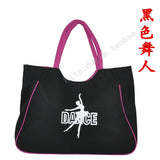 Women Big Shoulder Dance Bag Handbag Yoga Bag