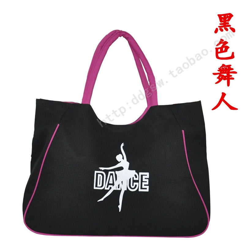Women Big Shoulder Dance Bag Handbag Yoga Bag
