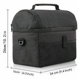 Adult Kids Portable Insulated Lunch Bag Food Storage Lunchbox 8L