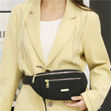 Adult Waterproof Waist Bag Shoulder Fanny Pack Crossbody Chest bag 