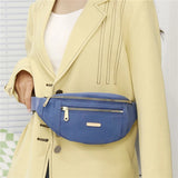 Adult Waterproof Waist Bag Shoulder Fanny Pack Crossbody Chest bag 