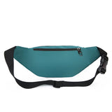Large Capacity Waist Bag for Adults, Multiuse Sports Chest Pack, Black