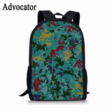 Waterproof Camo School Bags Backpacks for Kids