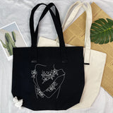 Canvas Cloth Shoulder Bag Eco Grocery Tote