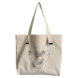 Canvas Cloth Shoulder Bag Eco Grocery Tote