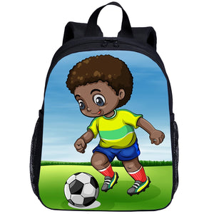 African American Boys Toddler Backpack for Kids