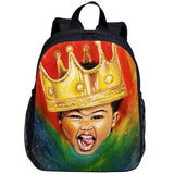 African American Boys Toddler Backpack for Kids