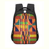 Kids Afro Woman School Backpack Bookbag