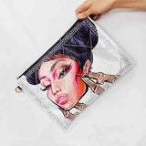 African American Woman Clutch Shoulder Bag Envelope Bag