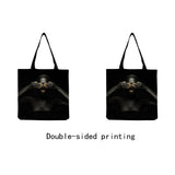 African Art Woman Print Tote Bag Foldable Eco Friendly Women Shoulder Bag