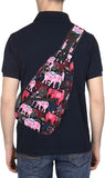 African Ethnic Elephant Chest Bags Crossbody Sling Bag