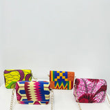 African Ankara Print High Mini Bag
