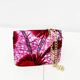 African Ankara Print High Mini Bag