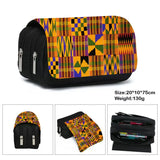 African Print Woman Cosmetic Case Pencil Bag Girls Stationary Bag