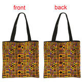 African Women Style Handbag Top-Handle Bags for Shopping Girls