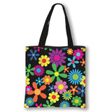 African Women Style Handbag LadiesTraditional Ginkgo Leaf Printing Shopping Bag