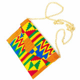 African Women's Envelope Bag Wedding Bride Evening Handbag