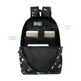 Afro Boy Backpack for Teenager Boys Daypack School Bags Brown Rucksack