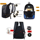 Afro Girl Backpack Princess Crown School Bags for Teen American Africa Girls