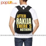 Rakija Theres Nothing Backpack Large Capacity Bookbag Multifunction
