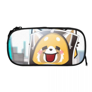 Anime Aggretsuko Pen Box Zipper Bag
