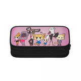 Aggretsuko Pen Box Student School Anime Zipper Pouch