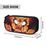Aggretsuko Pen Box Student Anime Zipper Pen Bag
