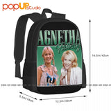 Agnetha Faltskog Beach Bag Large Capacity Personalised Travel Backpack