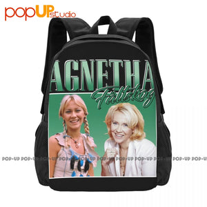 Agnetha Faltskog Beach Bag Large Capacity Personalised Travel Backpack